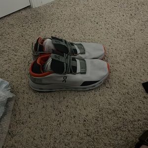 On cloud athletic shoes